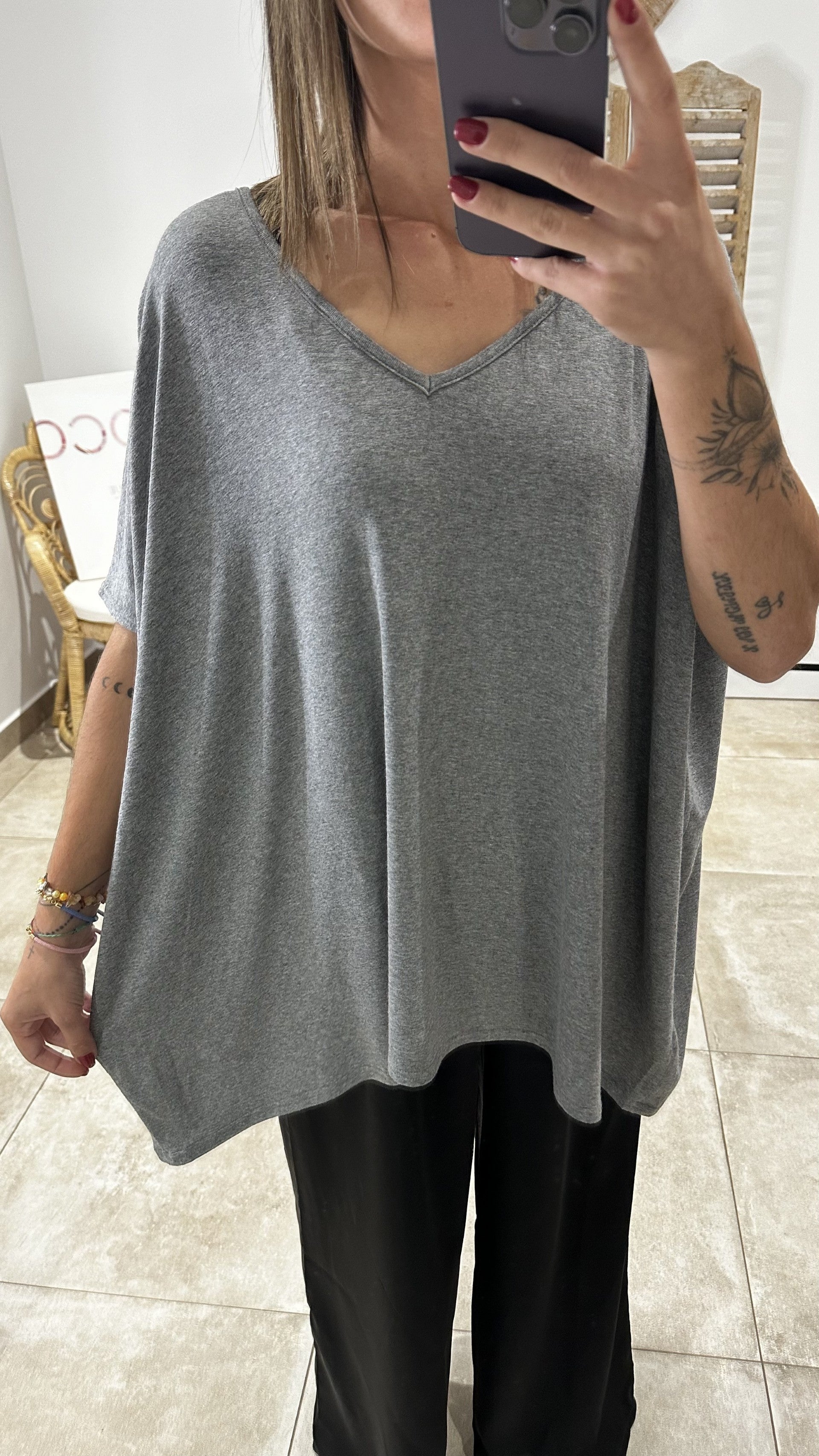 T-Shirt BYBLOS Gris