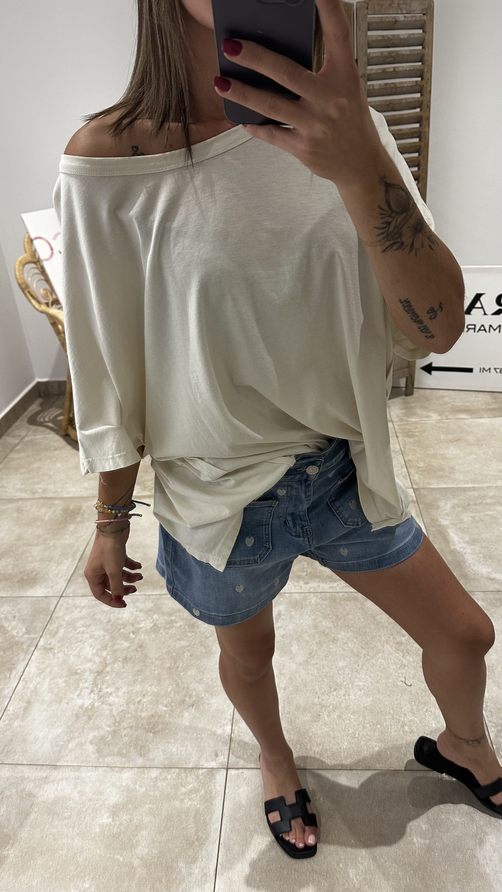 T-Shirt CROIX Ecru