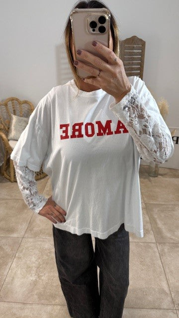 Tee-shirt CORA Blanc