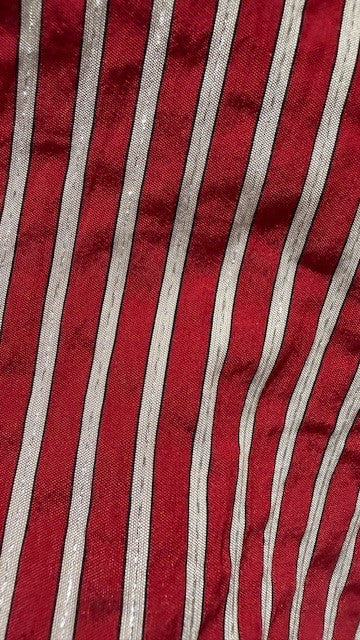 Top Bustier ML ANGEL Rayé Rouge