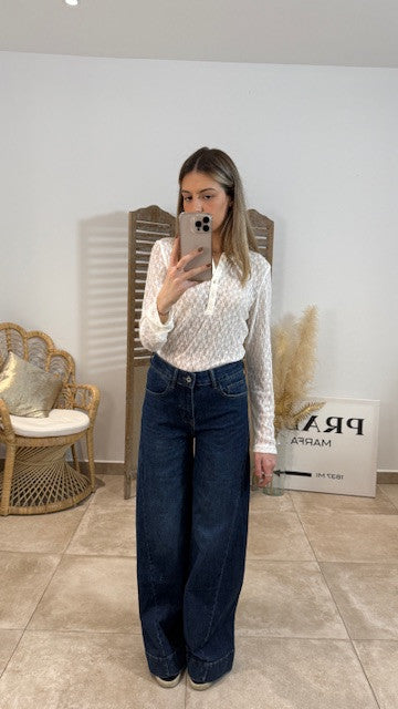 Top Dentelle MATCHY Ecru