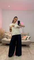 Top en lainage Sans Manches LENNY Beige