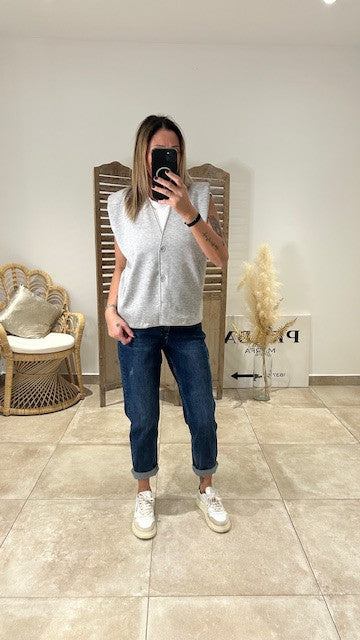Gilet MARGOT Gris
