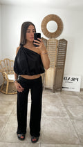 Top Asymétrique NAT Noir