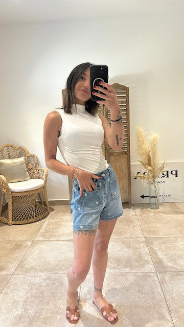 Top Sara Blanc