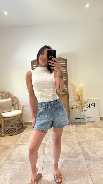 Top Sara Blanc