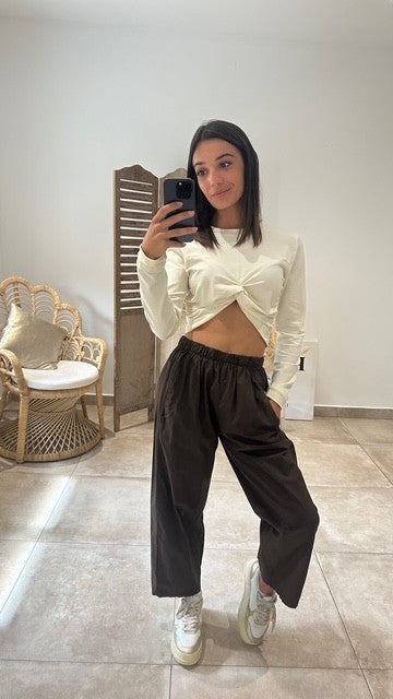 Top TINA Ecru