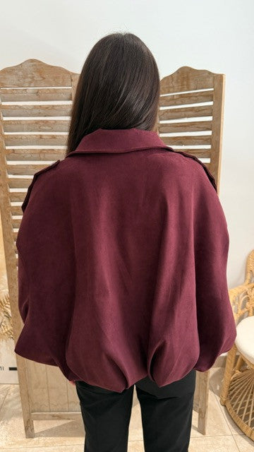 Veste DANY Bordeaux