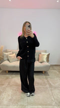 Veste en Lainage MARJO Noir