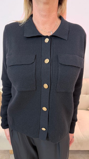 Veste en Lainage MARJO Noir