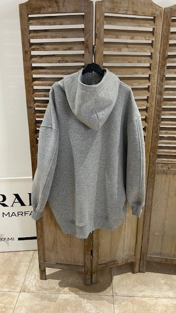 Gilet zippé GLADYS Gris